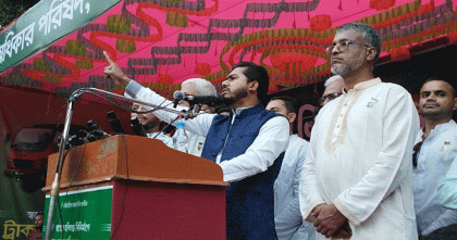 গণভোট ও জাতীয় সংসদ নির্বাচন আলাদাভাবে আয়োজনের কোনো বাস্তবতা নেই, হবিগঞ্জে নুরুল হক নুর