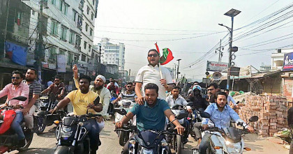 টঙ্গীতে যুবদলের উদ্যোগে লকডাউনের প্রতিবাদে রাস্তায় মহড়া