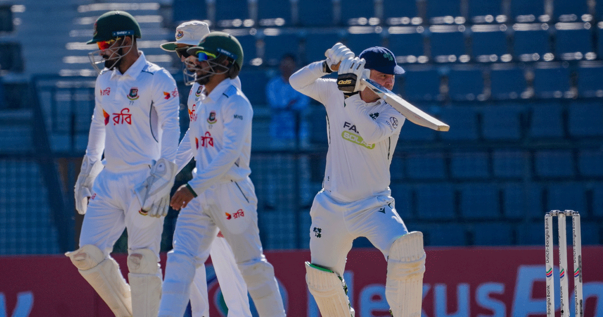 বাংলাদেশের জয়ের অপেক্ষা বাড়িয়ে লাঞ্চে গেলো আয়ারল্যান্ড