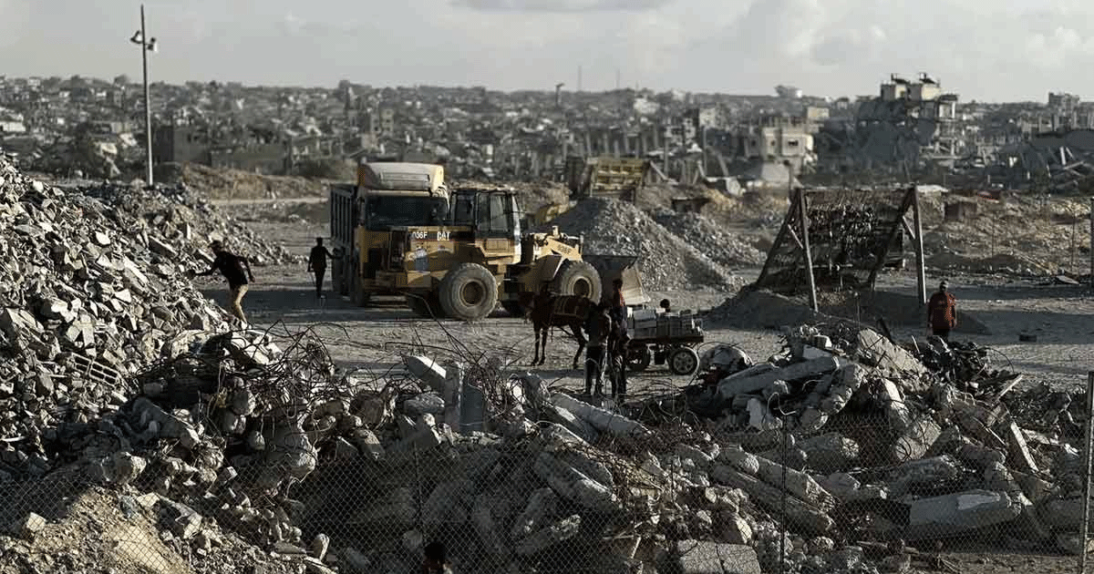 গাজার দিকে ধেয়ে আসছে ভয়াবহ ঝড়; বড় ঝুঁকিতে নয় লাখ ফিলিস্তিনি