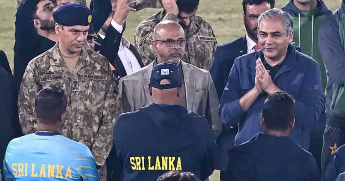 শ্রীলঙ্কাকে থাকতে রাজি করিয়েছেন পাকিস্তানের সেনাপ্রধান