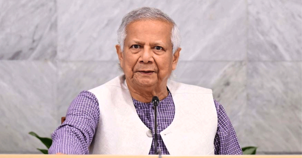 আওয়ামী লীগ নির্বাচনে অংশ নিতে পারবে না: প্রধান উপদেষ্টা