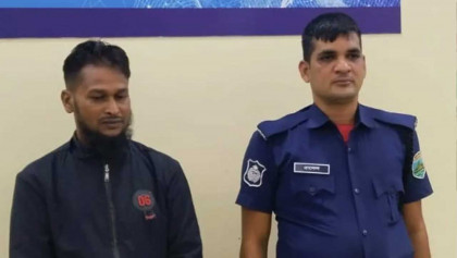 বগুড়ায় অস্ত্র ও হত্যা মামলায় স্বেচ্ছাসেবক লীগ নেতা গ্রেপ্তার