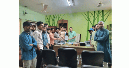 ডিসেম্বরের মধ্যে কুকসু নির্বাচন আয়োজনের দাবিতে শিক্ষার্থীদের স্মারকলিপি