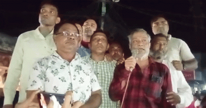 খুনি হাসিনার ফাঁসির দাবিতে সাদুল্লাপুরে জাসাসের বিক্ষোভ মিছিল