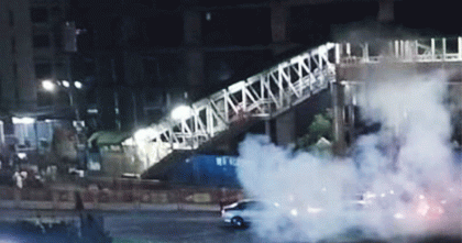 রাজধানীতে একের পর এক ককটেল বিস্ফোরণ