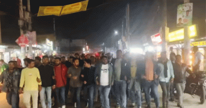 হাসিনার সর্বোচ্চ শাস্তির দাবিতে ছাত্রদলের মিছিল