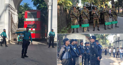 রাজধানীতে কঠোর নিরাপত্তা বলয়, সন্দেহ হলেই জিজ্ঞাসাবাদ