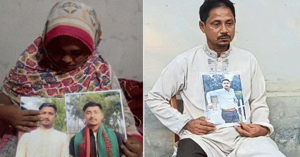 হাসিনার ফাঁসির রায় দ্রুত বাস্তবায়ন চায় শহীদ ওয়াসিম ও শান্তর পরিবার