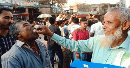 ভারত থেকে হাসিনাকে ফিরিয়ে রায় কার্যকরের দাবি বগুড়ার শহীদ পরিবারের