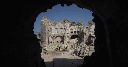 ইসরায়েলি হামলায় গাজার ঐতিহাসিক প্রাসাদ ধ্বংস