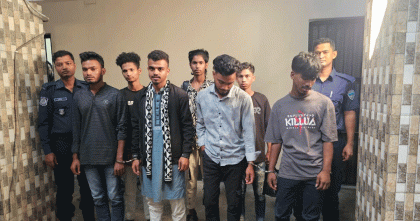 শেখ হাসিনার রায়কে কেন্দ্র করে নাশকতার চেষ্টাকালে ফেনীতে আটক নয়