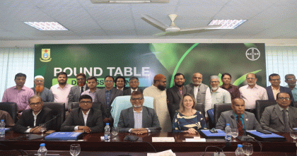শেকৃবিতে ‘রিজেনারেটিভ এগ্রিকালচার’ নিয়ে গোলটেবিল বৈঠক, গবেষণা জোরদারে এমএইউ স্বাক্ষর
