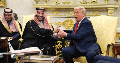 সৌদি আরবকে ন্যাটোর বাইরে প্রধান মিত্র ঘোষণা করলেন ট্রাম্প