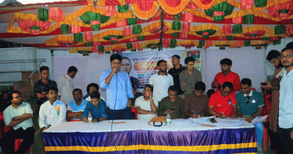 রাজনীতি নিষিদ্ধ কুবি ক্যাম্পাসে ক্লাস-পরীক্ষা চলাকালীন ছাত্রদলের মিছিল