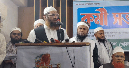 ইন্দিরা গান্ধির চিরকুটেই বাংলাদেশের সংবিধান লেখা:যশোরে মামুনুল হকের দাবি