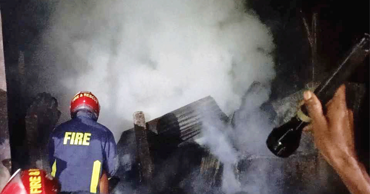 বগুড়ায় আবারও ভয়াবহ অগ্নিকাণ্ড