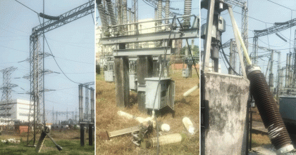 ভূমিকম্পে সাত বিদ্যুৎকেন্দ্রসহ ঘোড়াশালের সাবস্টেশন বন্ধ