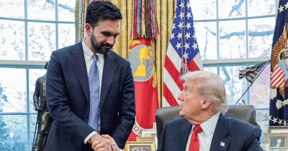 মামদানিকে প্রশংসায় ভাসালেন ট্রাম্প