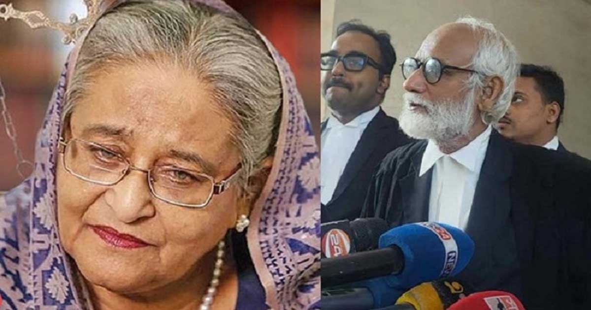 গুমের মামলায় হাসিনার পক্ষে লড়বেন জেড আই খান পান্না