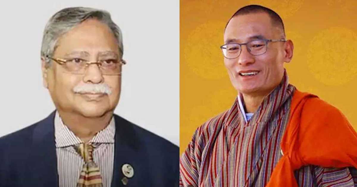 রাষ্ট্রপতির সাথে ভুটানের প্রধানমন্ত্রীর সৌজন্য সাক্ষাৎ 