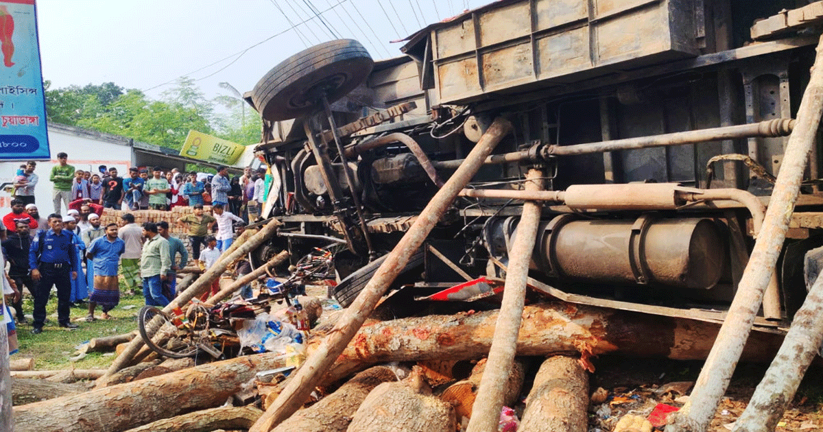 চুয়াডাঙ্গায় বাসচাপায় পাখিভ্যান চালকসহ দুই জনের প্রাণহানি, আহত দুই