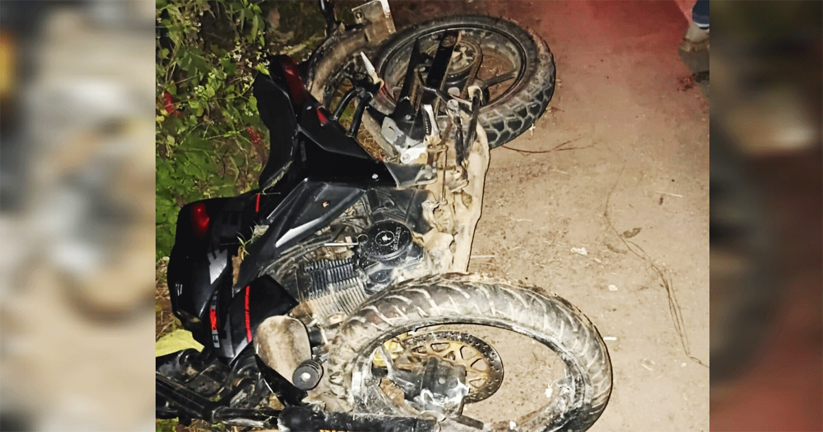 টাঙ্গাইলে পিলার সাথে মোটরসাইকেলের ধাক্কা, প্রাণ গেলো দুই আরোহীর