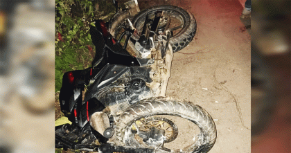 টাঙ্গাইলে পিলার সাথে মোটরসাইকেলের ধাক্কা, প্রাণ গেলো দুই আরোহীর
