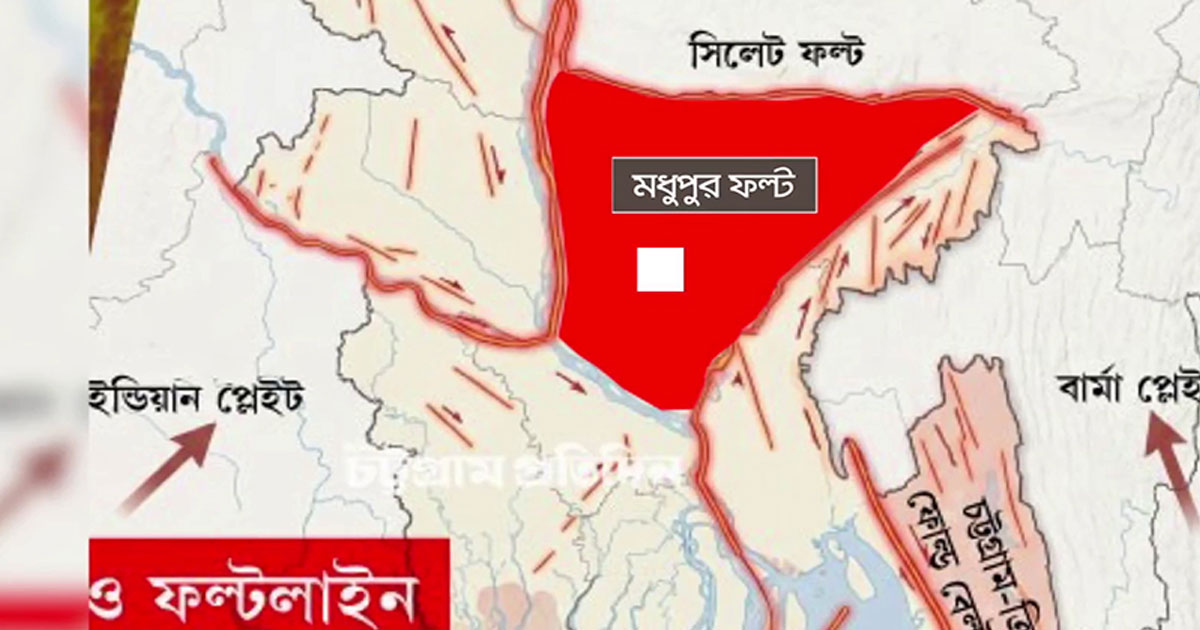 ভূমিকম্পে কেন আলোচনায় মধুপুর ফল্ট