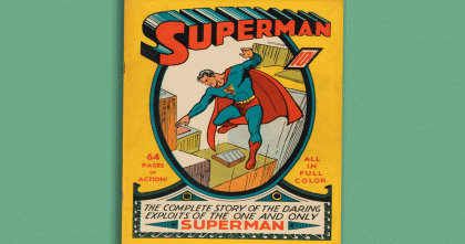 ১৯৩৯ সালের মূল সুপারম্যান কমিক নিলামে রেকর্ড দামে বিক্রি