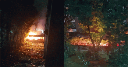 ঢাবির বিজয় একাত্তর হলে আগুন