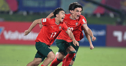 ব্রাজিলের স্বপ্ন ভেঙে অনূর্ধ্ব-১৭ বিশ্বকাপের ফাইনালে পর্তুগাল