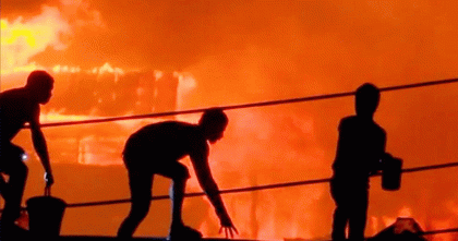 পাঁচ ঘণ্টার চেষ্টায় কড়াইল বস্তির আগুন নিয়ন্ত্রণে