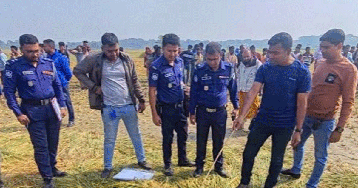 কুষ্টিয়ায় ধানক্ষেত থেকে মরদেহ উদ্ধার
