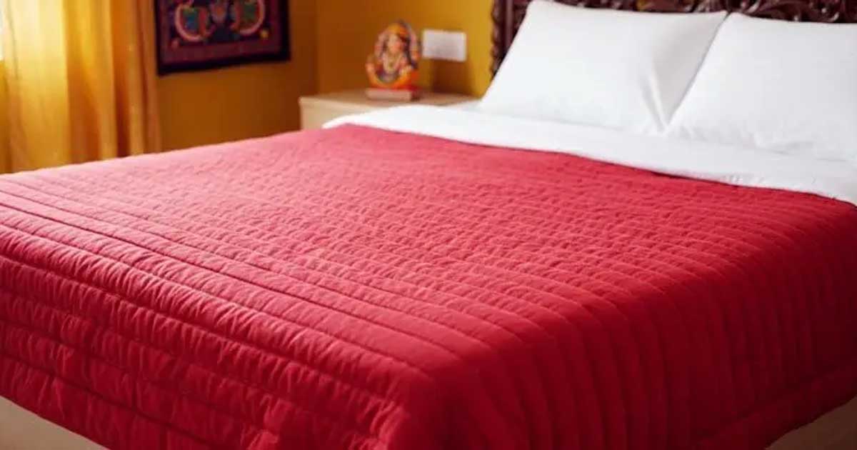 লেপ সবসময়ে লাল কাপড়ে তৈরি হয় কেনো