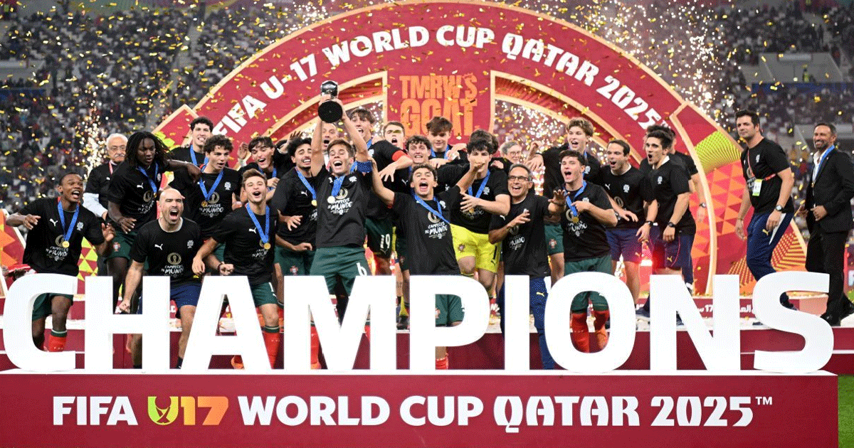 প্রথমবার বিশ্ব চ্যাম্পিয়ন পর্তুগাল