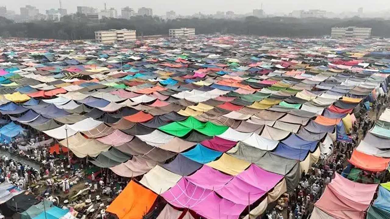 টঙ্গীতে পাঁচ দিনব্যাপী জোড় ইজতেমা শুরু