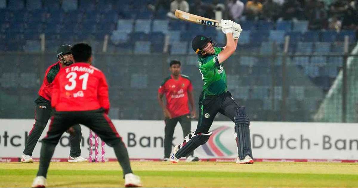 দ্বিতীয় ম্যাচেও টাইগারদের চ্যালেঞ্জিং লক্ষ্য দিলো আইরিশরা