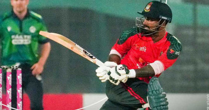 সাইফউদ্দিনের দুর্দান্ত ফিনিশিংয়ে সমতায় ফিরল বাংলাদেশ