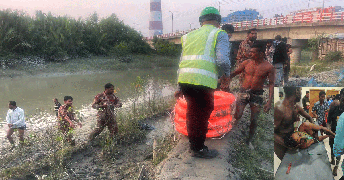 বাগেরহাটের রামপাল তাপবিদ্যুৎ কেন্দ্র সংলগ্ন নদীতে নৌকাডুবিতে আহত অন্তত - ২০