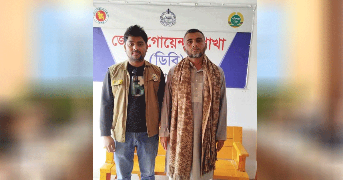 বাউফলে স্বেচ্ছাসেবক লীগের দপ্তর সম্পাদক ও ভূমিদস্যু ফয়সাল আটক