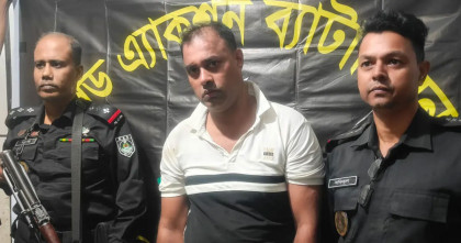 ১৯ মামলার আসামি শীর্ষ সন্ত্রাসী মিল্টন গ্রেপ্তার