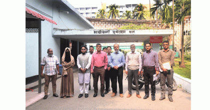 বুয়েটের বিশেষজ্ঞ সদস্যের সমন্বয়ে কারিগরি কমিটির ঢাবি সূর্যসেন হল পরিদর্শন