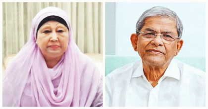 গভীর রাতে খালেদা জিয়াকে দেখতে হাসপাতালে ছুটে গেলেন মির্জা ফখরুল