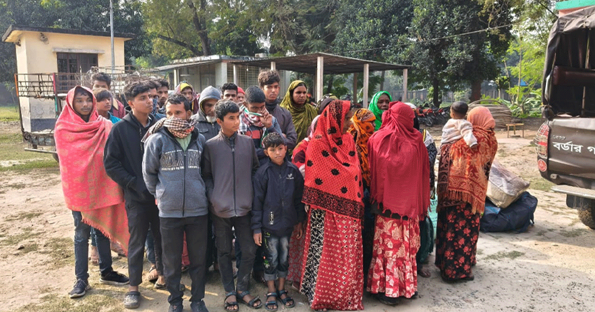 গাংনী সীমান্তে বিএসএফের পুশ-ইন: নারী-পুরুষ-শিশুসহ ৩০ জন ফেরত