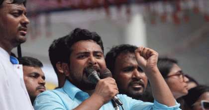 ইসি পক্ষপাতমূলক আচরণ করলে আন্দোলনের হুঁশিয়ারি নাহিদ ইসলামের