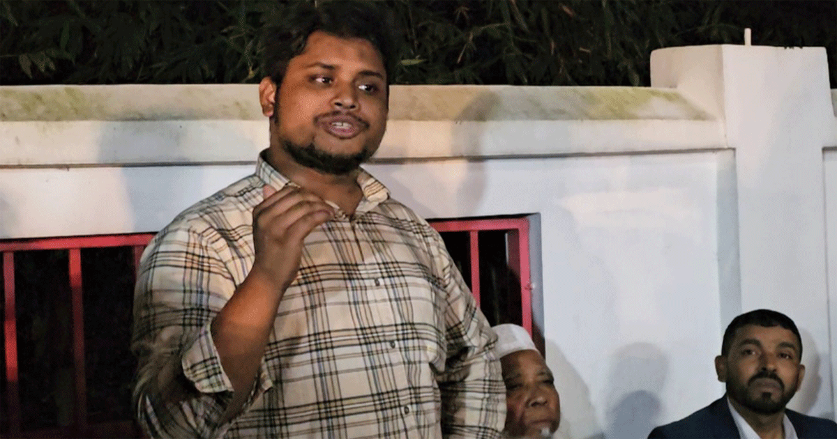 নেতৃত্বের ফয়সালা আসমান থেকে আসে: হাসনাত