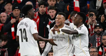 এমবাপ্পের জোড়া গোলে রিয়ালের বড় জয়, আর্সেনালের দাপট অব্যাহত