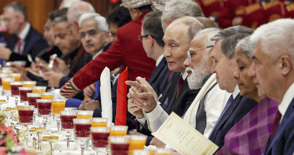 পুতিনকে নৈশভোজে যা যা খাওয়ালো ভারত