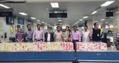 চট্টগ্রাম বিমানবন্দরে মালিকবিহীন লাগেজে মিললো ৯০ লাখ টাকার সিগারেট